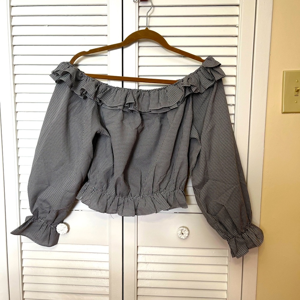 Off shoulder blouse